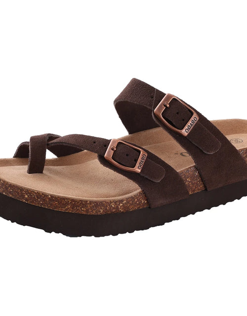 Load image into Gallery viewer, Suede Clogs for Women Men Summer Cork Mules Soft Footbed Sandals with Arch Support New Leisure Fashion Genuine Clogs
