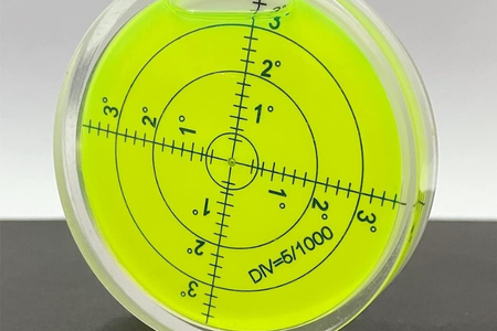 PrecisionPro 60MM PMMA Bubble Level – Accurate Surface Measurement Tool for Perfect Alignment