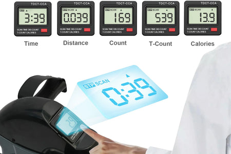 under Desk Bike Pedal Exerciser, Mini Exercise Bike with Digital Display, Portable Foot Cycle Arm & Leg Peddler Machine for Home