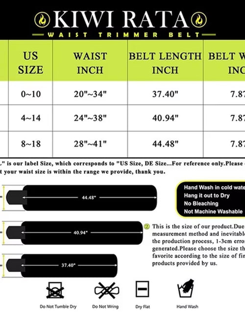 Load image into Gallery viewer, Shaper Waist Trainer Trimmer Latex Rubber Belt Body Shaper Neoprene Waist Belt Sweat Premium Waist Cincher Fajas
