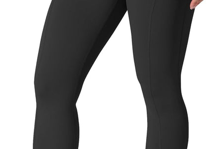 Super High Waist Elastic Free Ankle Legging with Side Pocket