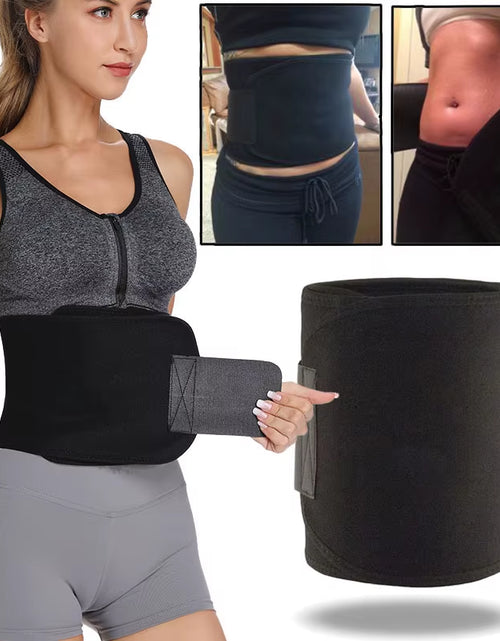 Load image into Gallery viewer, Shaper Waist Trainer Trimmer Latex Rubber Belt Body Shaper Neoprene Waist Belt Sweat Premium Waist Cincher Fajas
