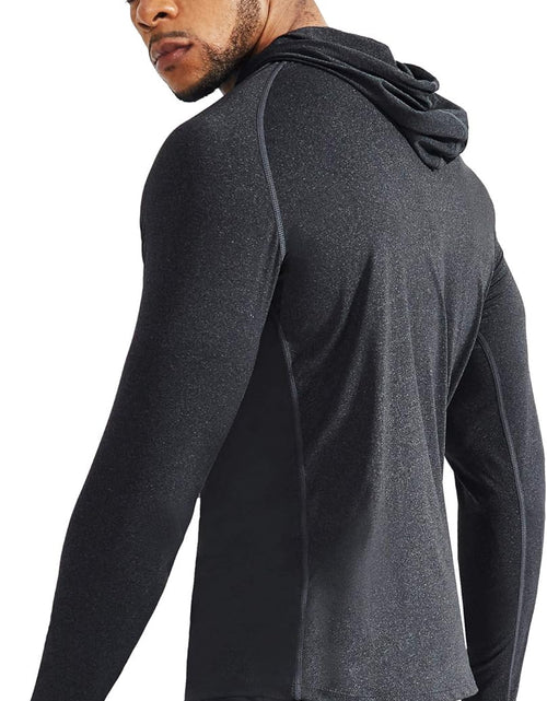 Load image into Gallery viewer, Men'S Dry Fit Athletic Workout Running Shirts Long Sleeve
