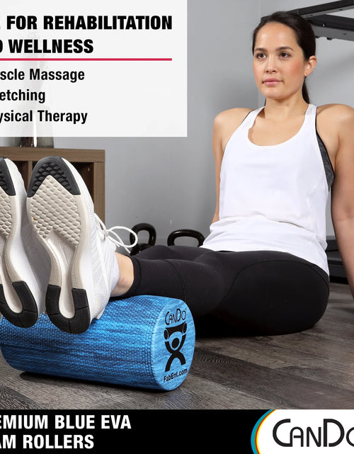 Load image into Gallery viewer, Cando Heavy Duty EVA Half Foam Roller
