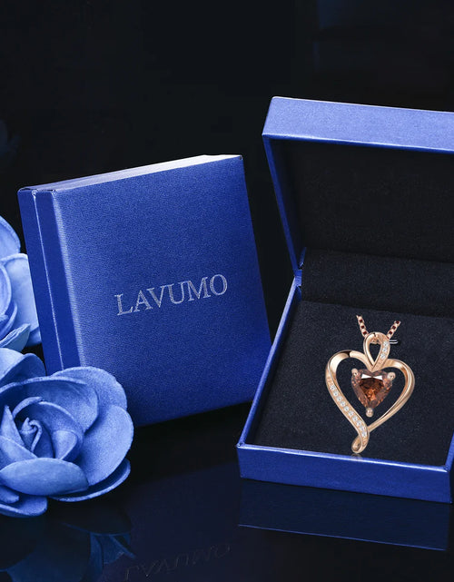 Load image into Gallery viewer, Heart Necklace for Women Sterling Silver 925 Jewelry Gift for Her
