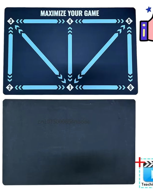 Load image into Gallery viewer, Football Training Mat Durable Non Slip Foldable Kids Adults Dribble Training Mat Football Training Indoor Ourdoor Equipment
