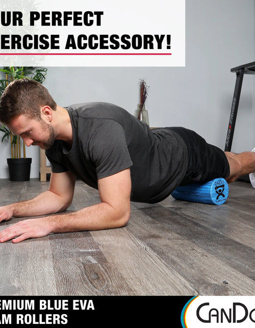 Load image into Gallery viewer, Cando Heavy Duty EVA Half Foam Roller
