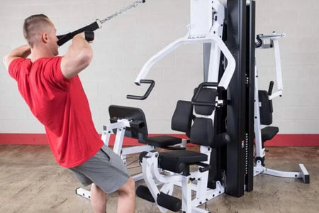 EXM3000LPS Multi-Station Selectorized Gym for Light Commercial and Home Gym