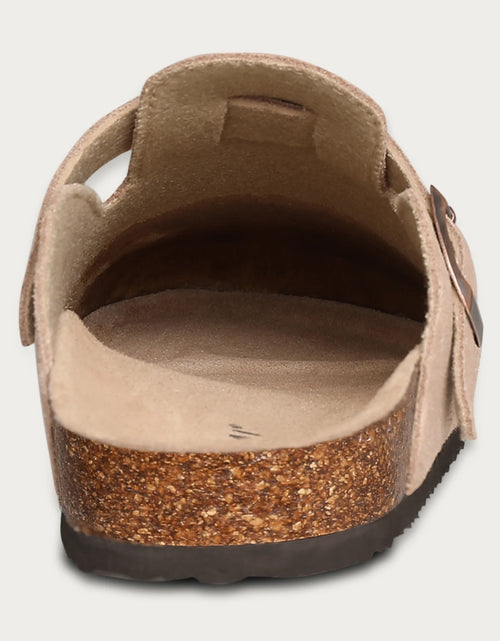Load image into Gallery viewer, Suede Clogs for Women Men Summer Cork Mules Soft Footbed Sandals with Arch Support New Leisure Fashion Genuine Clogs

