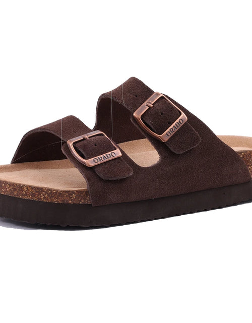 Load image into Gallery viewer, Suede Clogs for Women Men Summer Cork Mules Soft Footbed Sandals with Arch Support New Leisure Fashion Genuine Clogs
