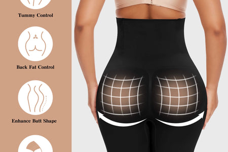 Shapewear Tummy Control Underwear Body Shaper for Women High-Waisted Thigh Slimming Butt Lifting Panties